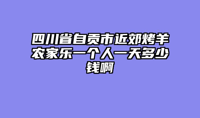 四川省自贡市近郊烤羊农家乐一个人一天多少钱啊