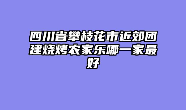 四川省攀枝花市近郊团建烧烤农家乐哪一家最好
