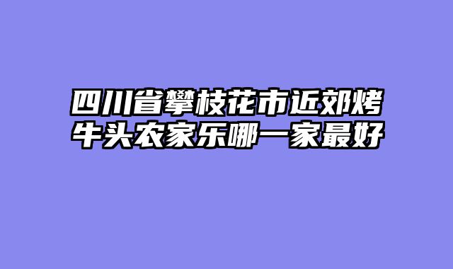 四川省攀枝花市近郊烤牛头农家乐哪一家最好