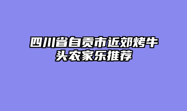 四川省自贡市近郊烤牛头农家乐推荐