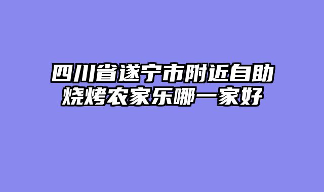四川省遂宁市附近自助烧烤农家乐哪一家好