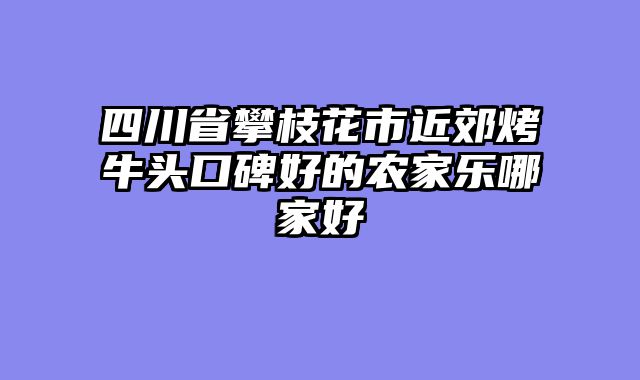 四川省攀枝花市近郊烤牛头口碑好的农家乐哪家好