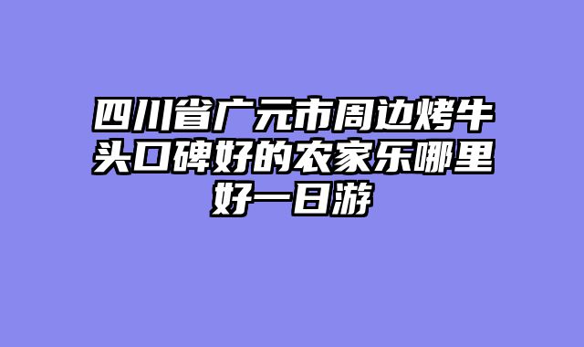 四川省广元市周边烤牛头口碑好的农家乐哪里好一日游